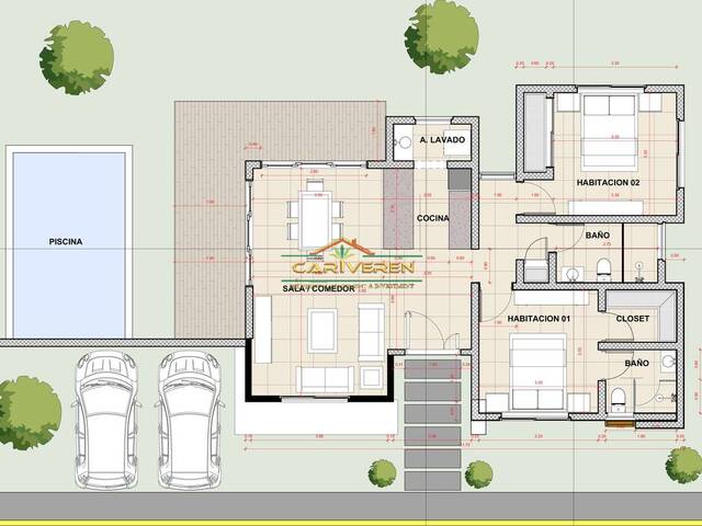 #CA-22136VI - Villa para Venta en Cabarete - Puerto Plata - 3
